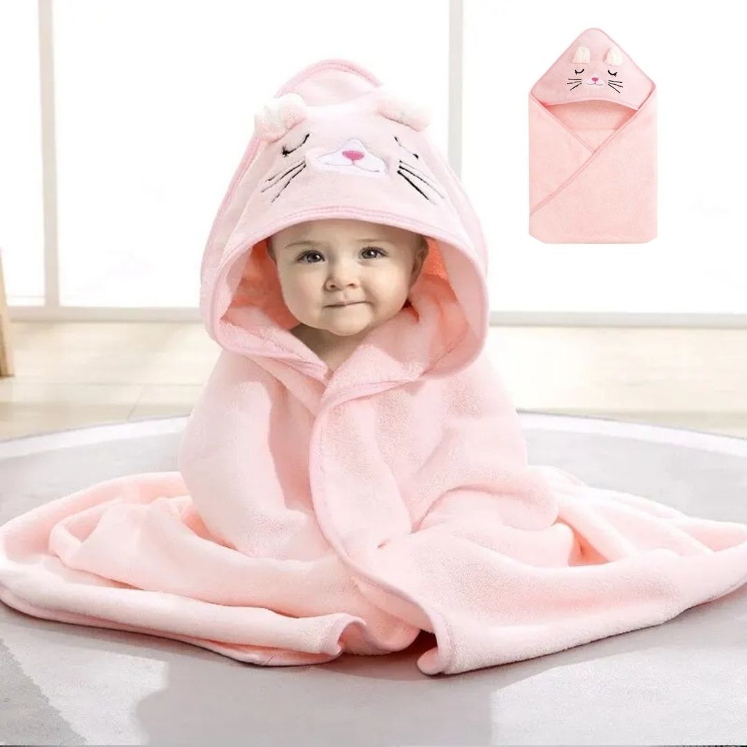 cape-de-bain-bebe-rose