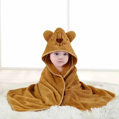 cape-de-bain-bebe-lion