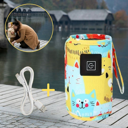 chauffe-biberon-nomade-jaune