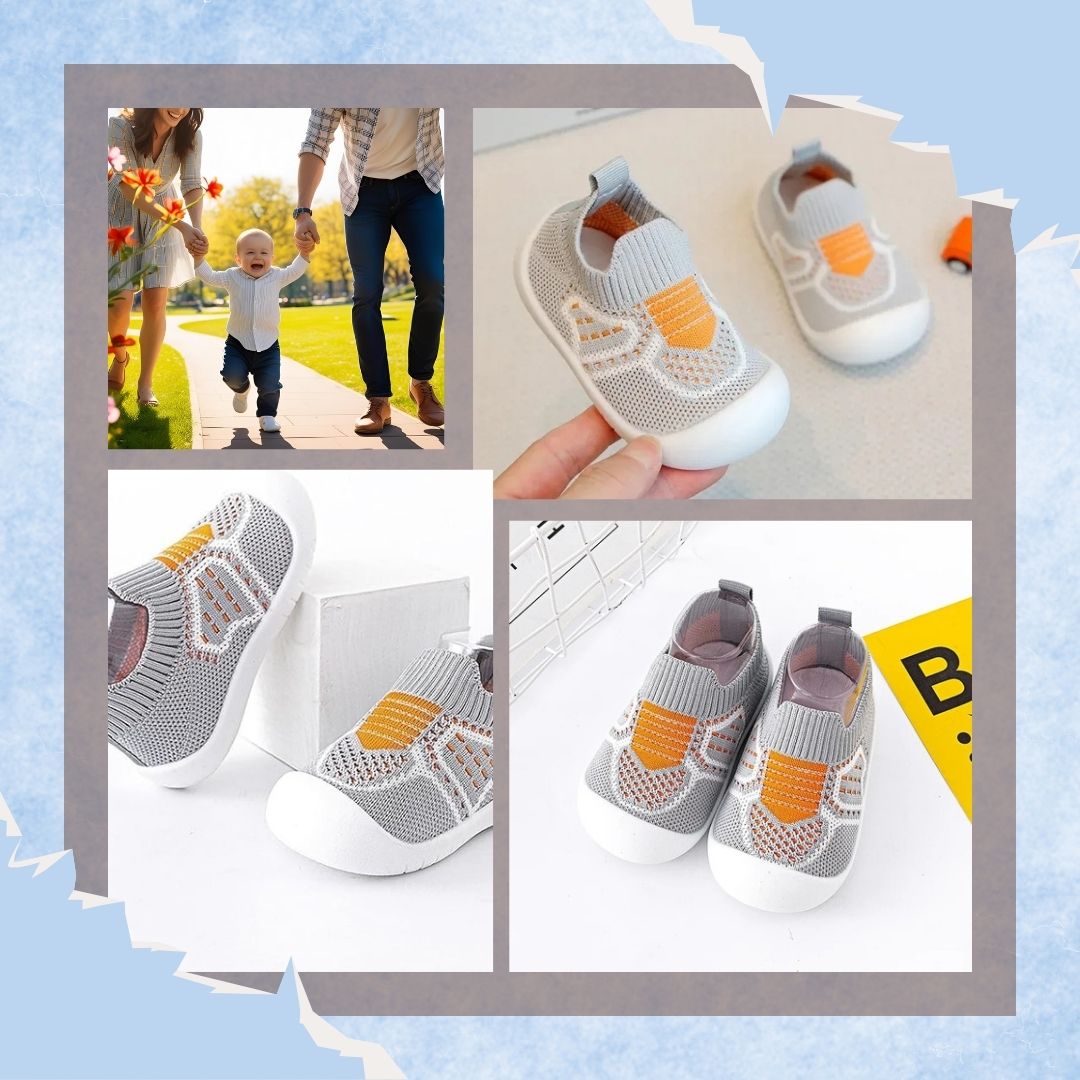 chaussures-bebe-gris-souple