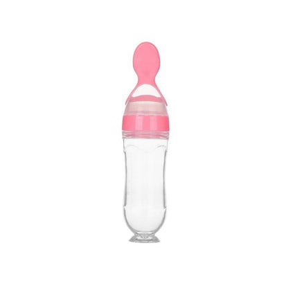 Biberon avec cuillère pour nouveau-né | EasyBottle™ - Bébé startup
