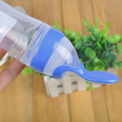 Biberon avec cuillère pour nouveau-né | EasyBottle™ - Bébé startup