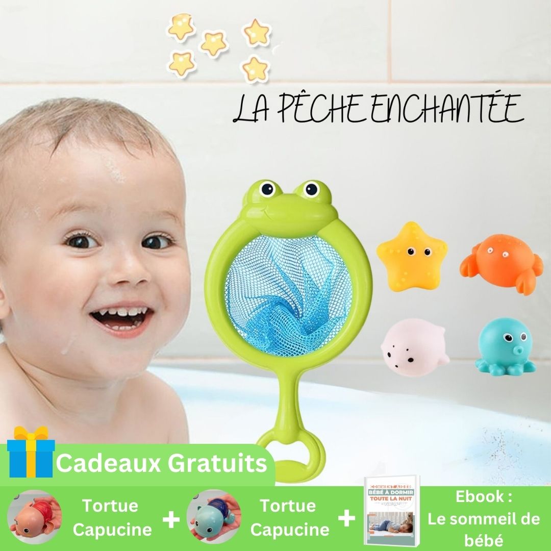 Jouet de bain bébé I Capucine la tortue™ – Bébé startup