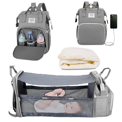 Sac à langer portatif | Berceau de voyage BabyNappy™ - Bébé startup