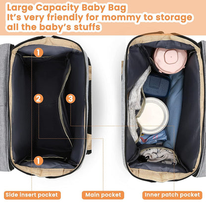 Sac à langer portatif | Berceau de voyage BabyNappy™ - Bébé startup